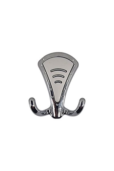 flores Cuier mic, din metal cu plastic, OZS-3030, saten, 65 x 75 mm