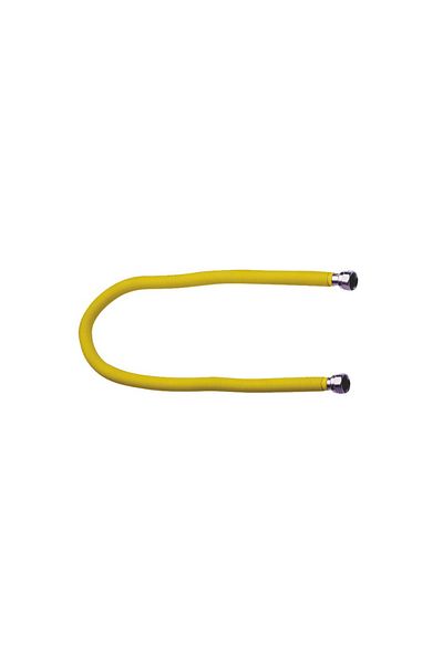 flores Metal gas connection, insulated, Nut + Nut, 3/4, 80 cm