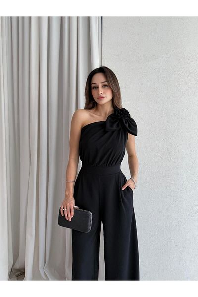 Mooi Butik Domont Overalls 5085 - Black