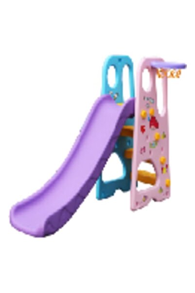 FULLJOY زحليقة قابلة للطي مع كرة سلة 120*25*56 سم ,بنفسجي