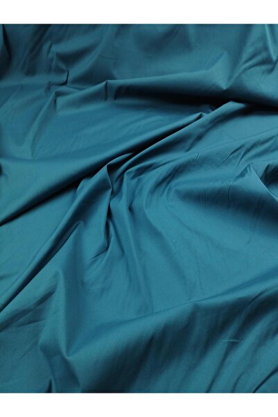 Kumaş Parça Еластична бавовняна тканина кольору нафти. Ширина: 140 см.