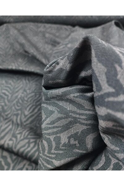 Kumaş Parça Чорний норковий колір, інтерлок, сталеве плетіння (ширина 160 см,...