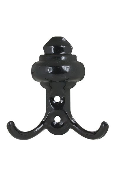 flores Cuier metal mijlociu, negru fume - 325