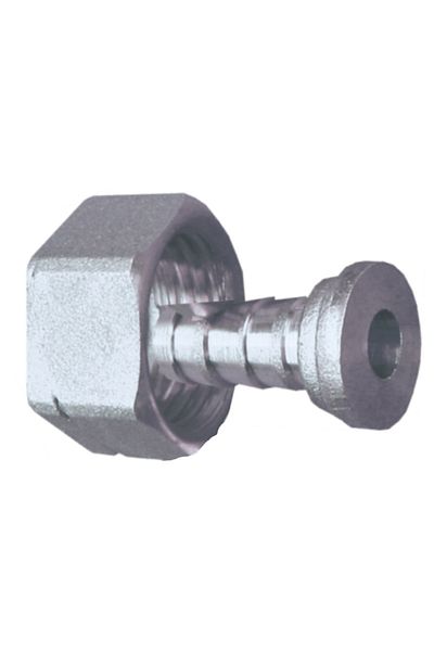 flores Metal gas fitting, 1/2, right