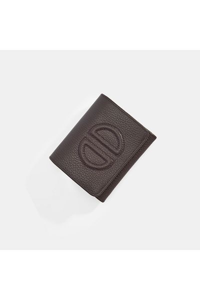 Desa Women's Dark Brown Leather Wallet