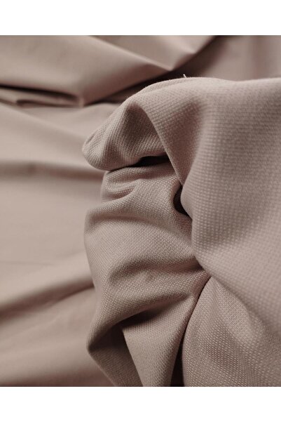 Kumaş Parça Пастельно-рожевий тонкий вельвет з тонким рельєфом: 140 см