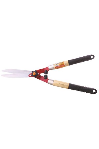 flores Hedge trimmer with rubberized wood handle, 10", 560 mm