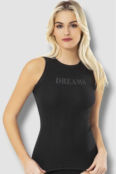 Fanilam Kota Women's Crew Neck Sleeveless Ribbed Modal Tank Top T-Shirt, Anti-Sweat Extra Soft Camisole