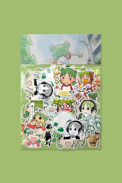 dadi ramba Yotsuba Sticker Pack -Bullet Journal - Agenda -Laptop Sticker Decal