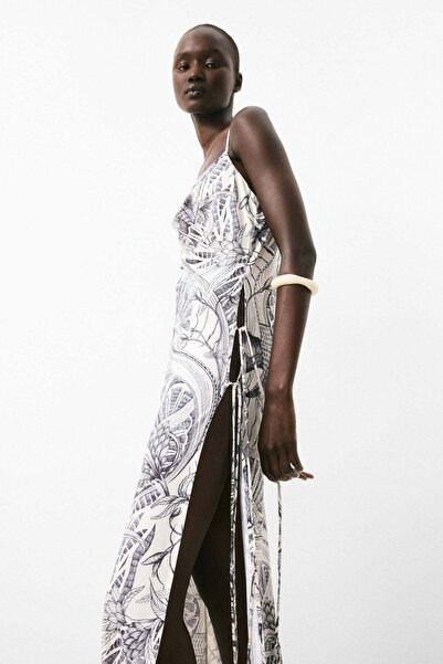 H&M Side-slit strappy dress