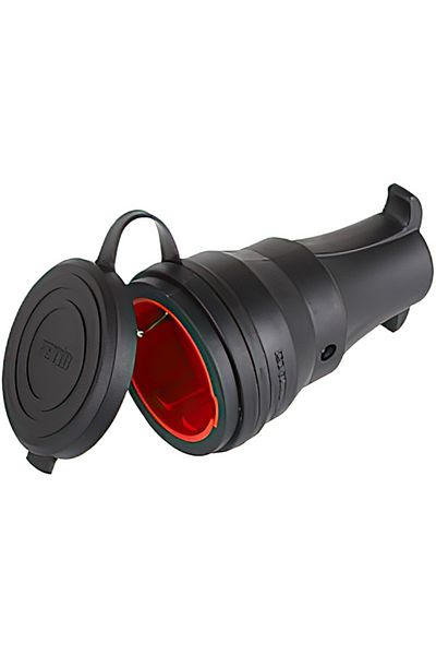 flores Fetih rubber coupler, with cover, black, F208K, 220V