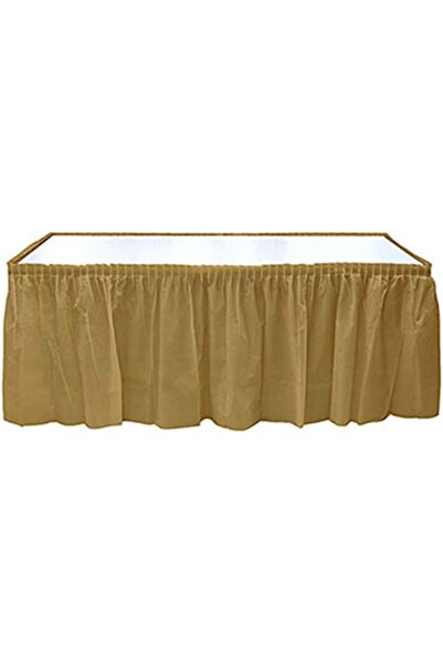 Ercan Oyuncak Roll-Up Masa Eteği Plastik Gold