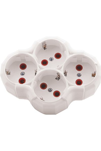 flores Triplu stecher romb, 4 x Schuko