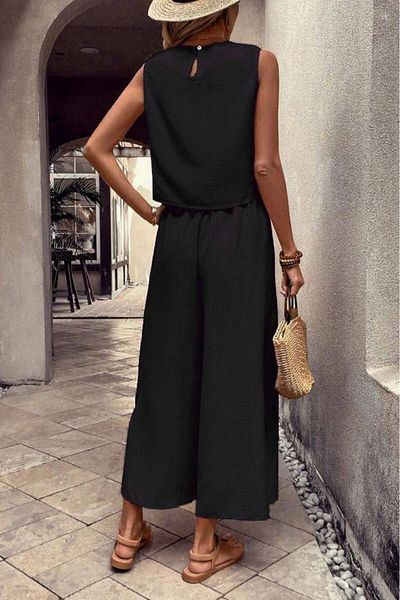 bb butik basic Leila Bottom - Top Double Set Lk6011