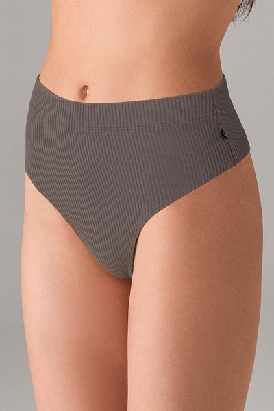 Doreanse Women's Ribbed High Waist Thong String