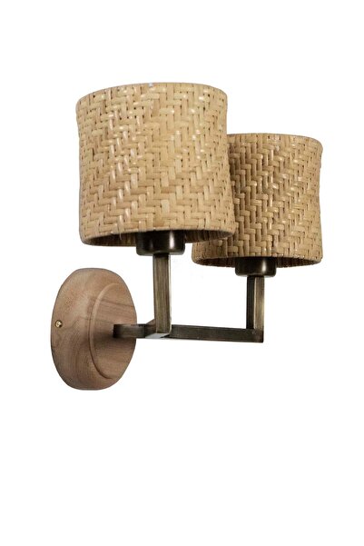 Mutlu Ratttan Sconce 2 Pieces