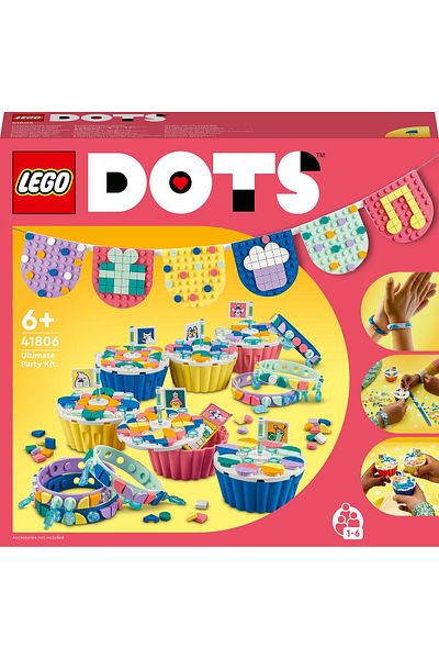 LEGO Dots Ultimate Party Kit 41806 Diy Craft Decoration Kit 1,154 Pieces