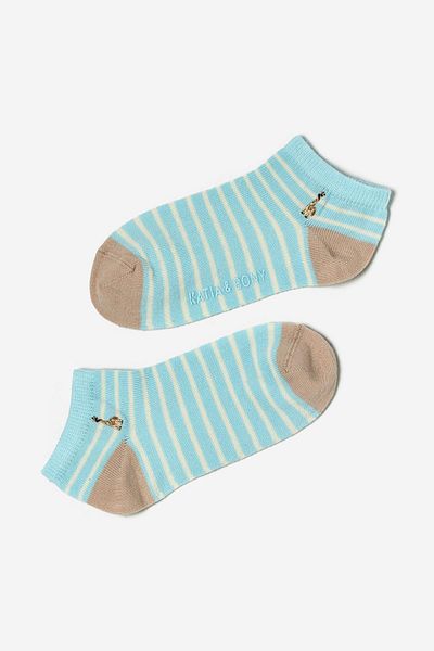 Katia&Bony Katiya&Bony Girl Animal Print 4-Pack Step Socks