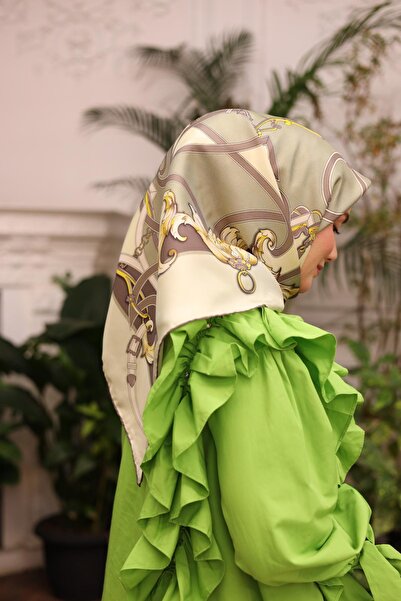 Silk Home Μεταξωτό μαντήλι Tivil IST 11436 - 23 Σομόν, Ροζ, Μωβ, Κρεμ