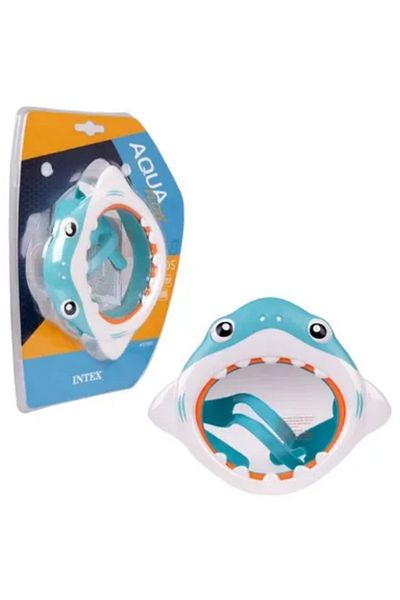 LRS STORE Children's Swimming Goggles 3-8 Years Old Shark Figured Pool Sea Glasses Aqua Flow