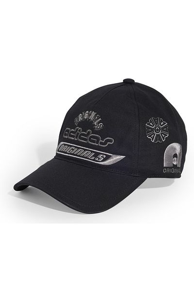adidas Sponsors Casual Sports Cap Hat Black