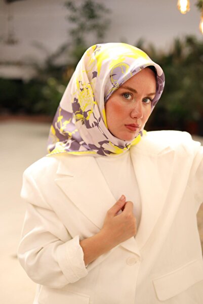 Silk Home Μεταξωτό μαντήλι Tivil IST 11437 - 31 Κίτρινο Μικτό σχέδιο