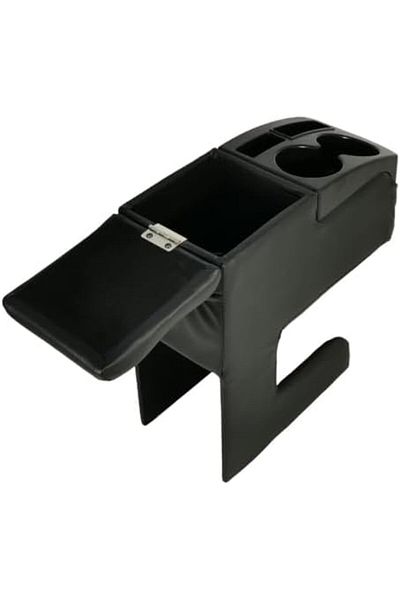 Generic Versatile Car Console Organizer with Drink Holder - Multi-Functional Center Armrest Storage Box