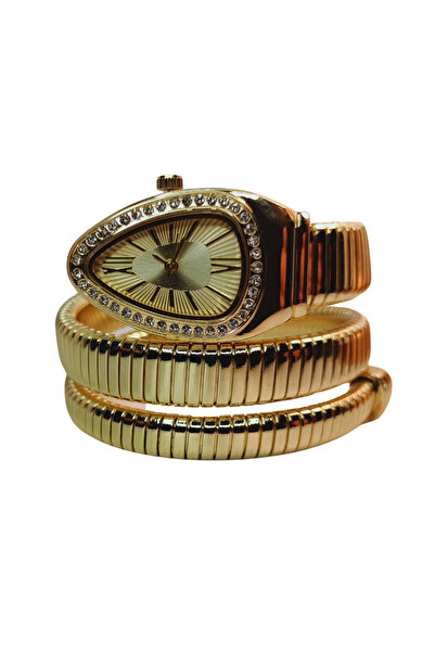 QUARTZ Yılan Model Lüks Kadın Kol Saati