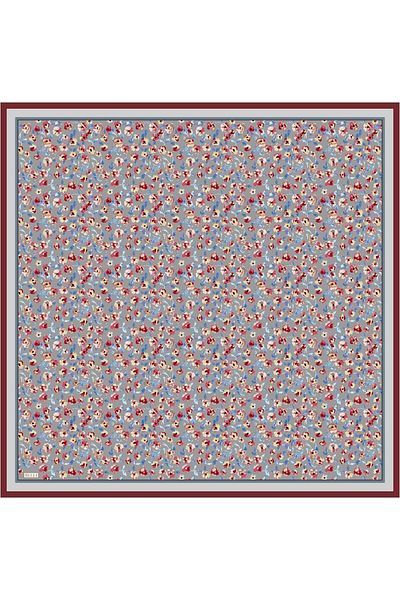 Belli Tivil Silk Scarf 4028-34 Gray Mixed Pattern