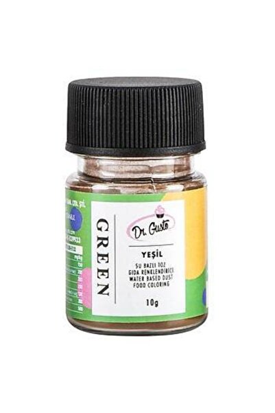 Dr. Gusto Su Bazlı Toz Boya 10gr - Yeşil