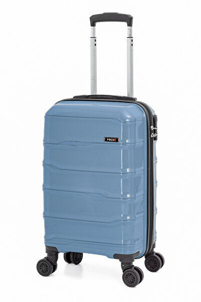 FOCUX 23 Kabin Boy(küçükboy) Kırılmaz Polipropilen Valiz Seyahat Tatil Çeyiz ...
