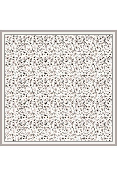 Belli Μεταξωτό κασκόλ Ecru Mink Twill - 4028-84