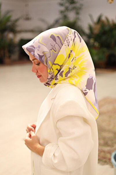 Silk Home Μεταξωτό μαντήλι Tivil IST 11437 - 31 Κίτρινο Μικτό σχέδιο