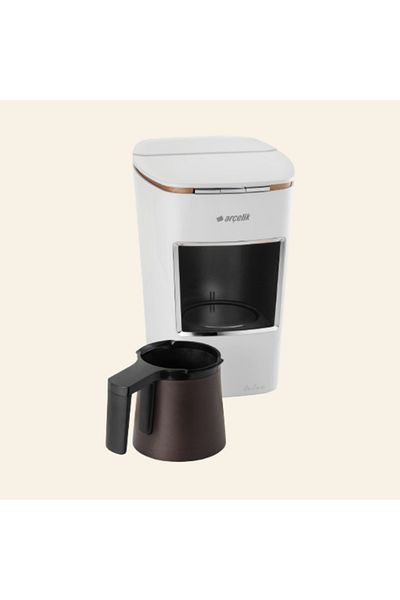 Arçelik Telve White Turkish Coffee Machine