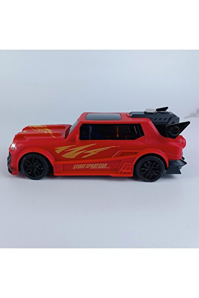 Apera MT93 Uzaktan Kumandalı Şarjlı Duman Atan Oyuncak Araba 18 Cm Boyunda LED Işıklı