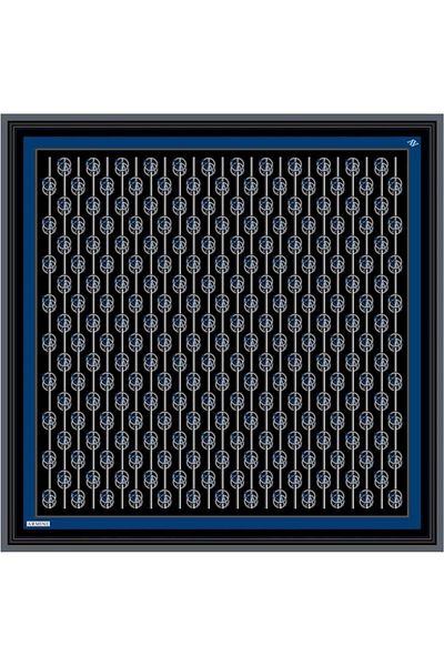 Armine Nostalgia Tivil Silk 8822-51 Black Mixed Pattern