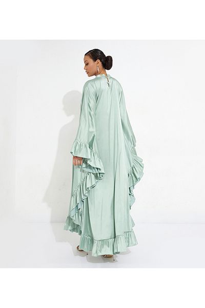 Rosette Abaya Emerald Frasha Style