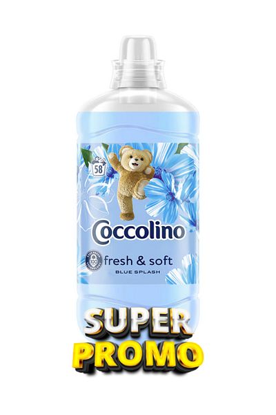 Coccolino Conditioner Coccolino Blue Splash 1.45L 58 washes