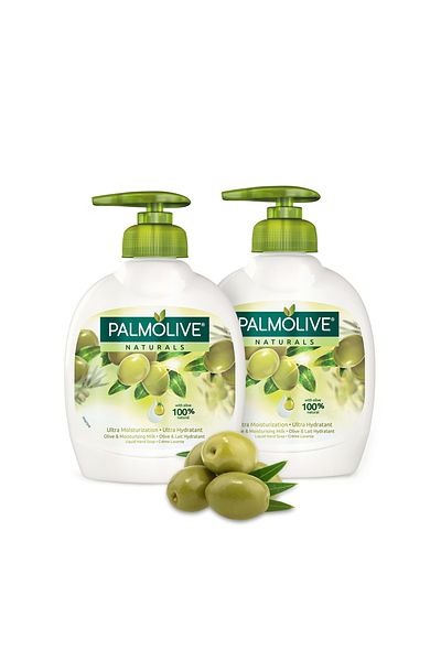 Palmolive Olive & Moisturizing Milk Liquid Handwash Value Pack 2 x 300 ml