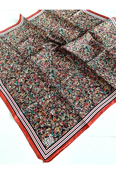 Levidor Μεταξωτό μαντήλι Tivil 35012 Κόκκινο Μικτό σχέδιο