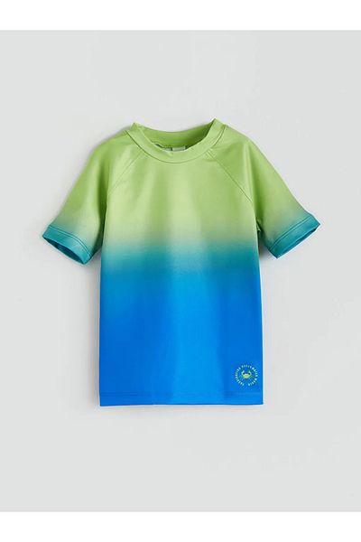LC Waikiki Βρεφικό μαγιό LCW Kids Green Color Block