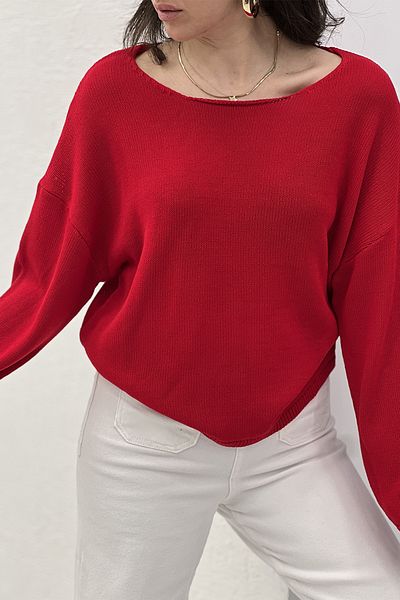 Act Pepicino Kids&Boutique Red Mercerized Knitwear 251007