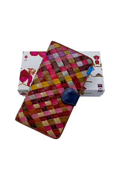 EVoStyle Women's Wallet Genuine Leather EVoStyle Ivy B6015, Multicolor, 19.5 cm x 11 cm x 4 cm