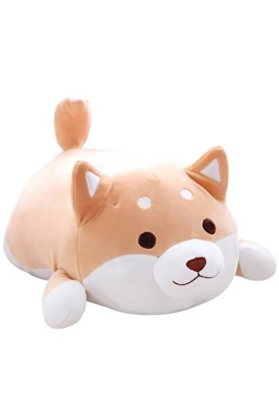 Malvys Плюшена играчка, Шиба Ину, Оранжево/Бяло, 35 см