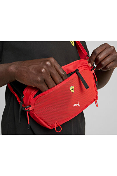 Puma Ferrari Race Waist Bag Bel Çantası Kırmızı