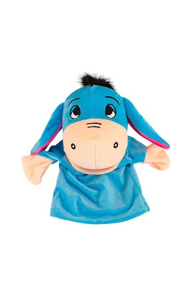 Malvys Papusa de mana din plus Malvys®, Animanusa Magarus, bleu, 25 cm