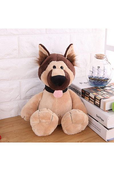 Malvys Malvys® Plush Toy, Bruno the Dog, Brown, 30 cm