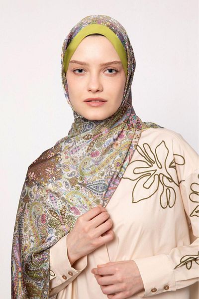 Elit Scarf Indian Silk Women's Shawl