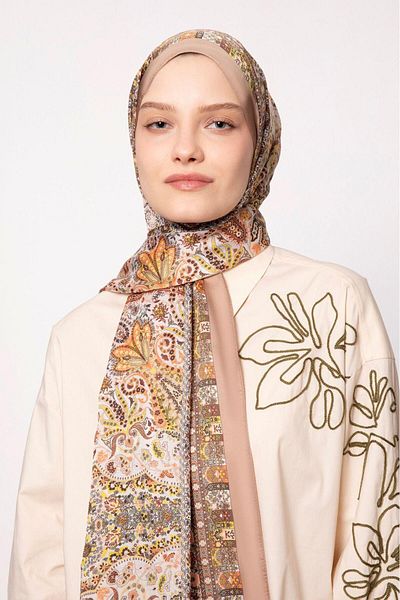 Elit Scarf Indian Silk Women's Shawl