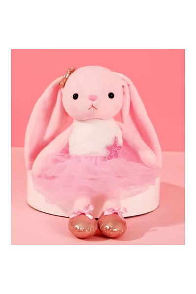 Malvys Malvys® Plush Toy, Ballerina Bunny, Pink, 35 cm